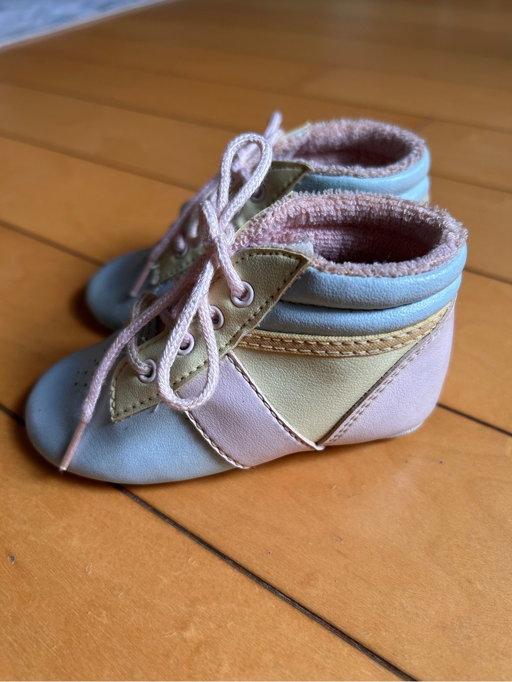 Vintage 80’s Pastel Toddler High Tops